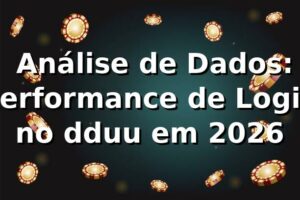 📊 Análise de Dados: Performance de Login no dduu em 2026